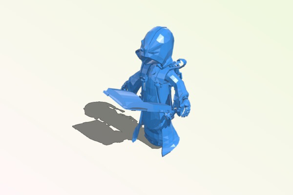 chaos sorcerers familiar - chaos - dp | 3d print model