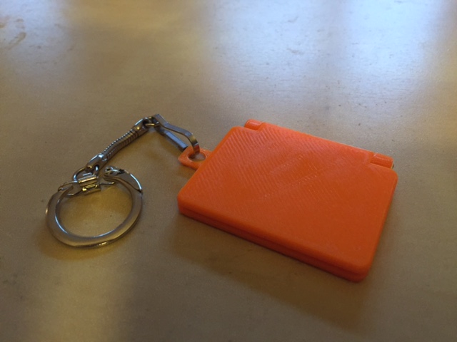 Notebook Keychain foldable