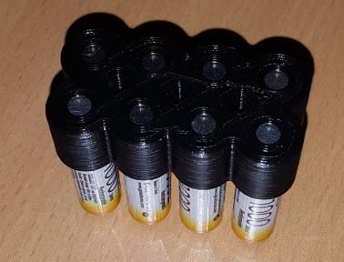 Porte-piles AA et AAA x8 _ x8 AAA & AA Battery holder
