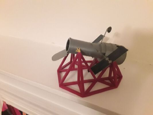 Hubble Space Telescope - 1:100 | 3d print model