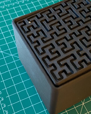 Hilbert Curve Desk Toy | 3d print model