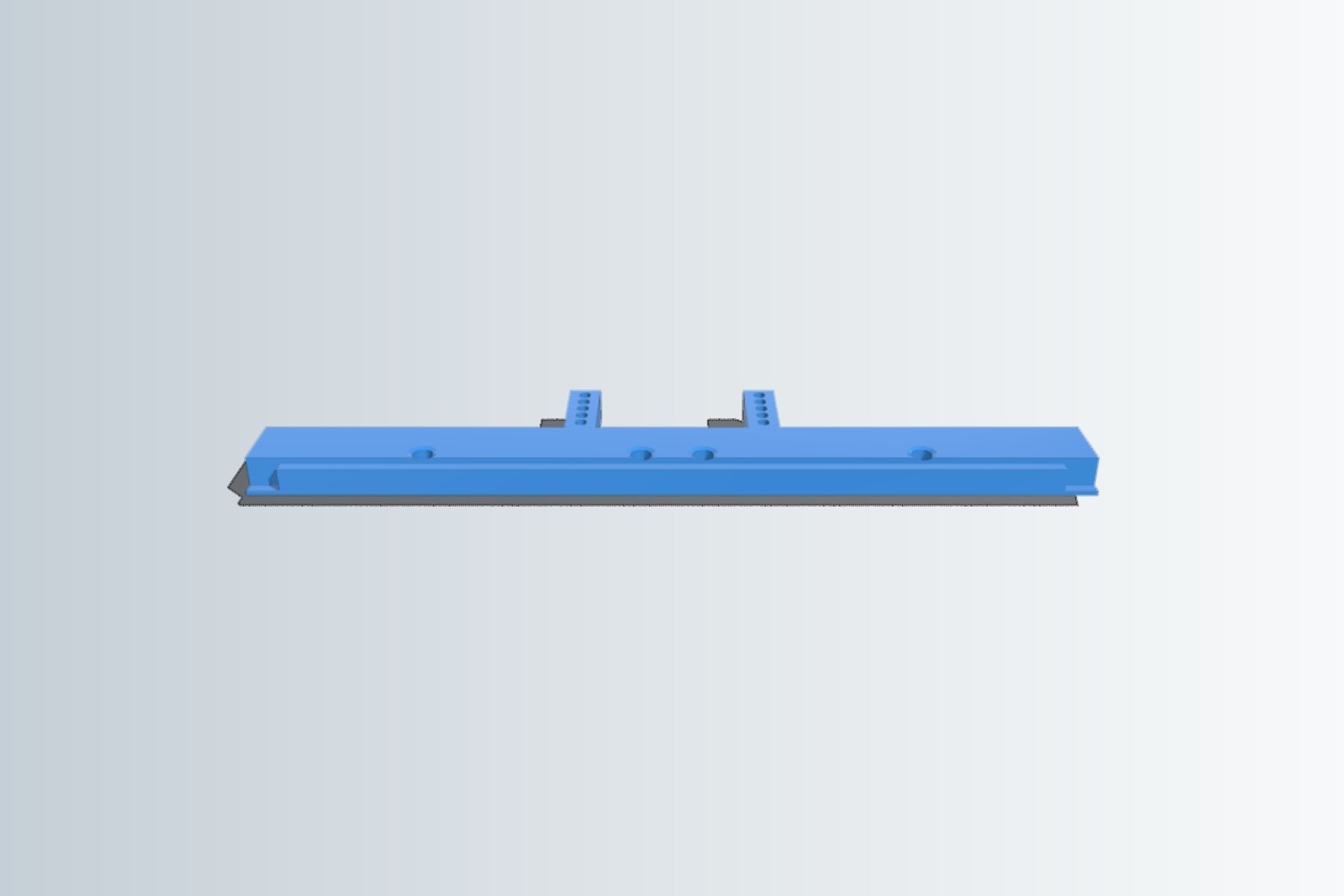Traxxas TRX4 Rock Crawling Rear Bumper