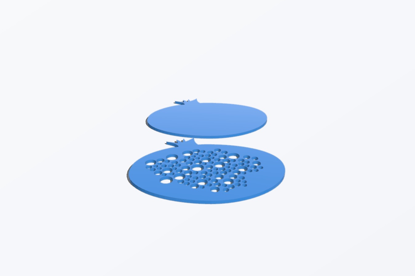 Coasters pomegranate