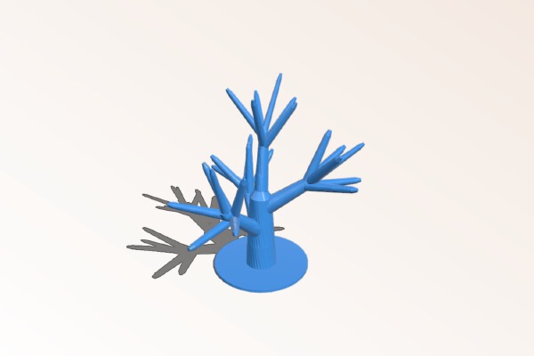 crazy branch | 3d print model