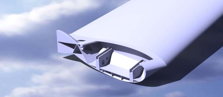 Cheap Flying Wing | 3d print model