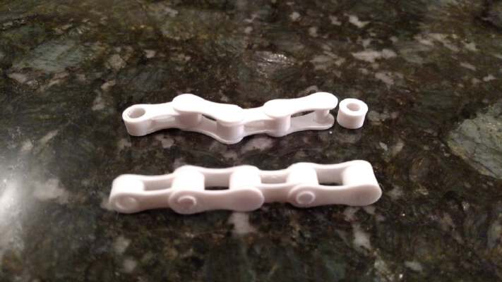 Snap together chain fidget | 3d print model