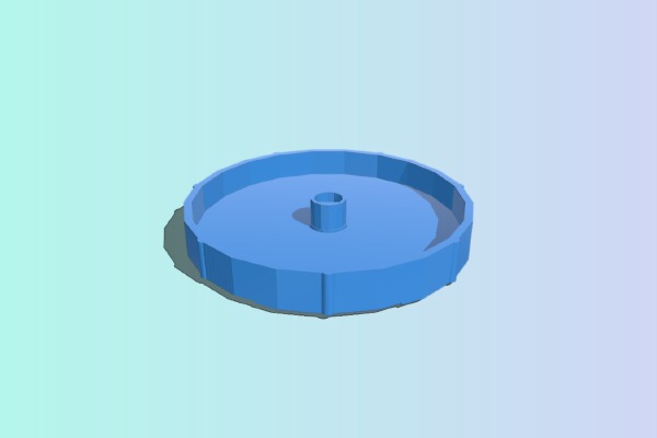 Orbit Water Timer _ Sprinkler model 27968 Replacement Knob | 3d print model