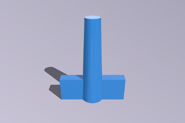 Inflatable mattress plug - 3 sizes | 3d print model