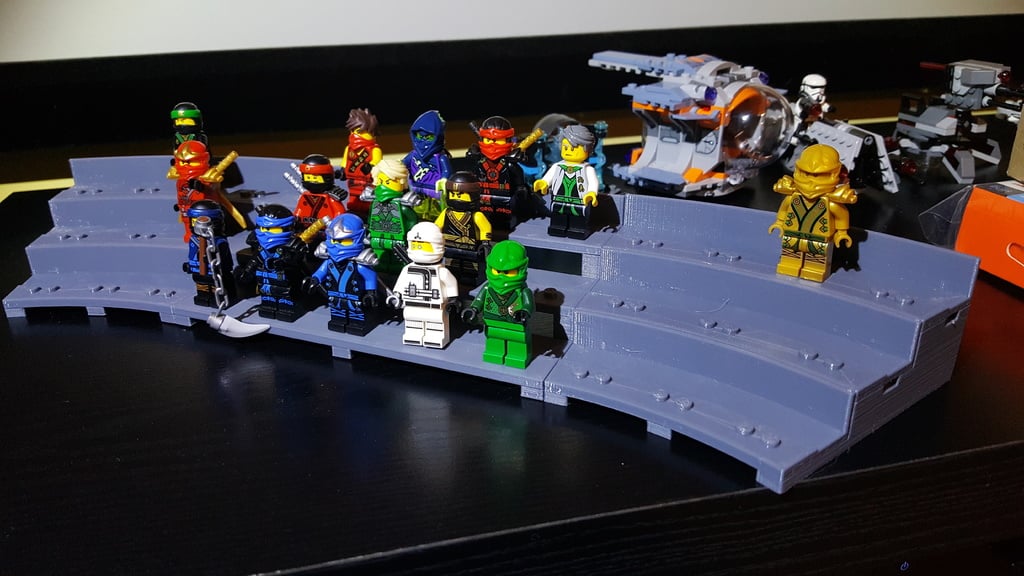 LEGO Minifigure Display Stand _ Stadium _ Colosseum