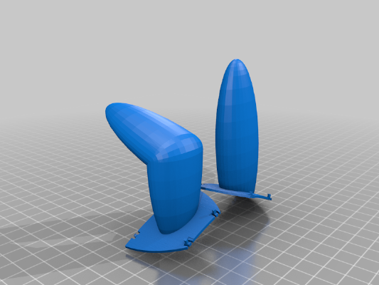 Headphone Bunny Ears | 3d print model
