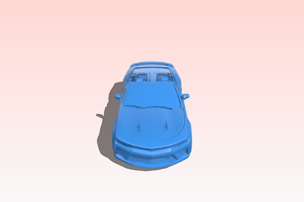 2016 chevy camaro z28 w t-tops | 3d print model