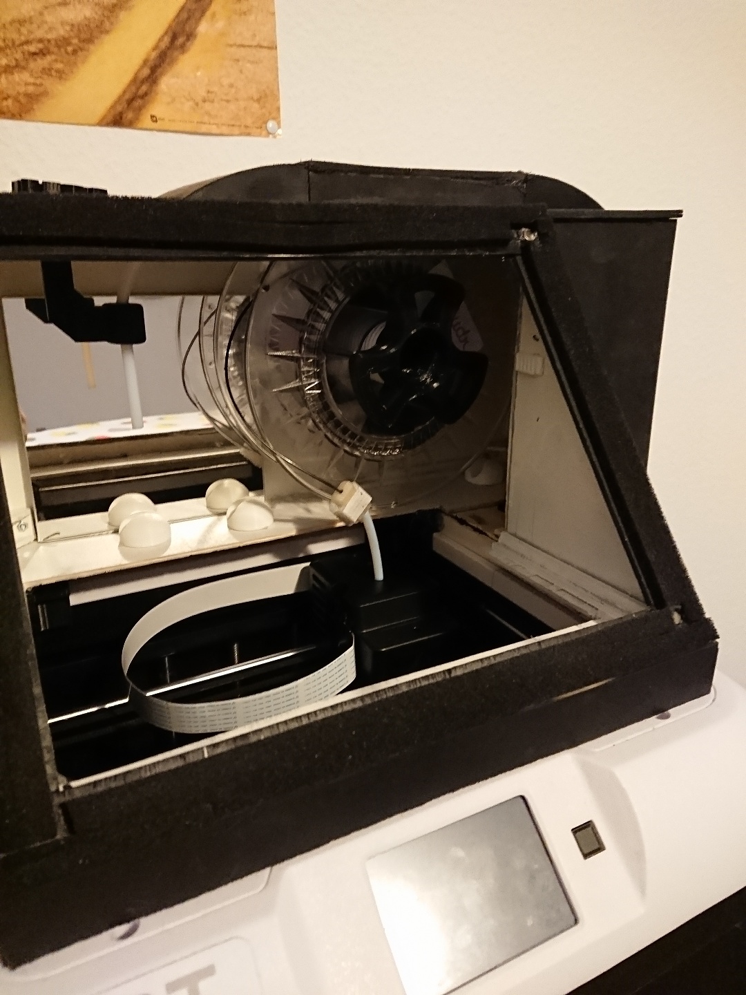 Heated Printbed and Topcase for Flashforge Finder