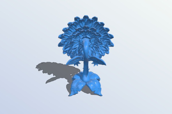 Sun flower | 3d print model