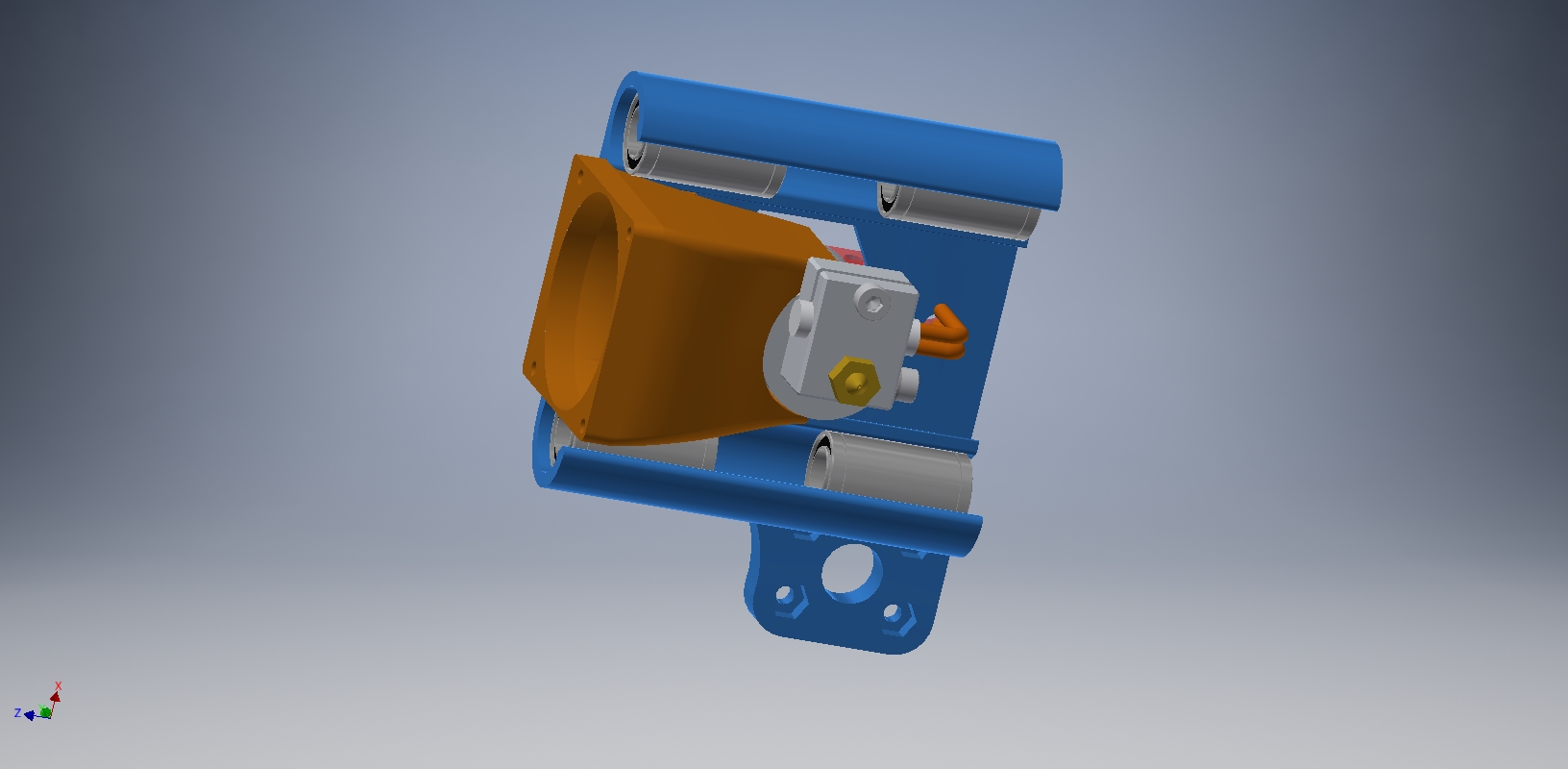 X carriage PM single piece