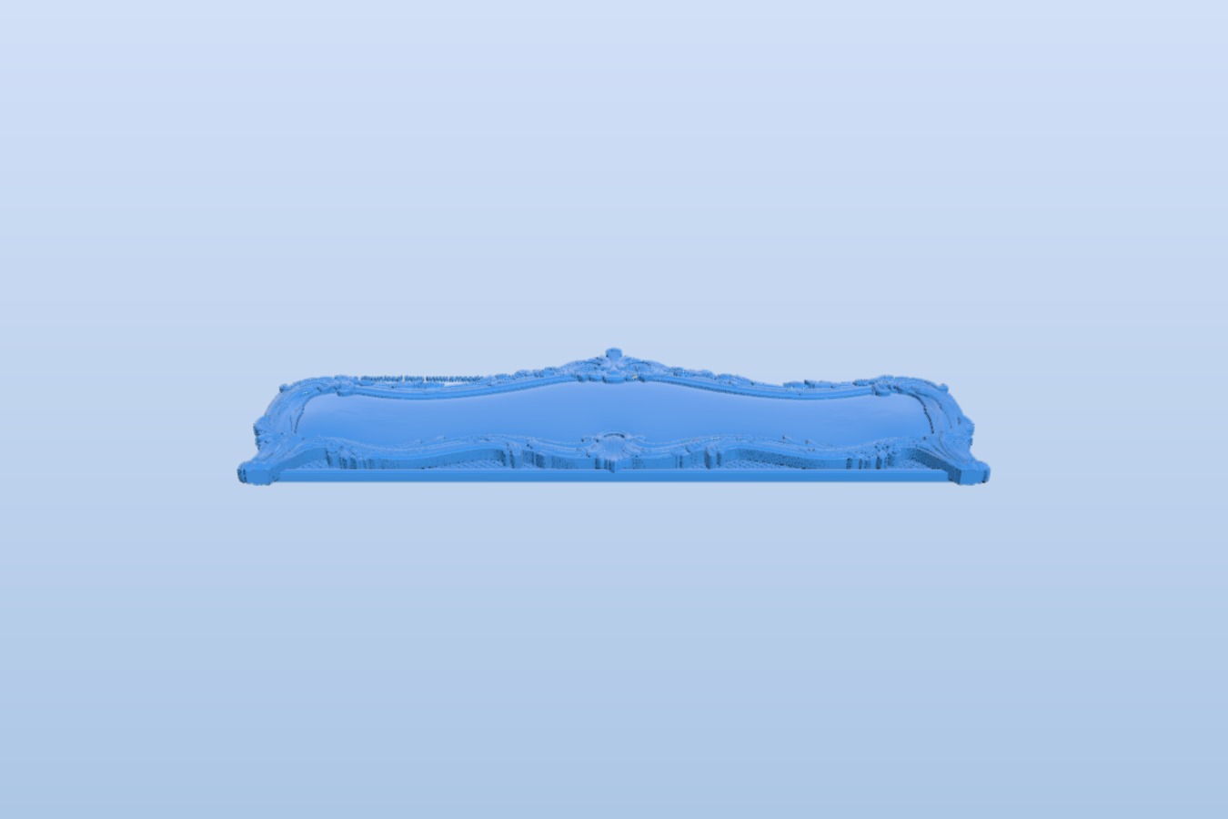 Pattern of the bed frame