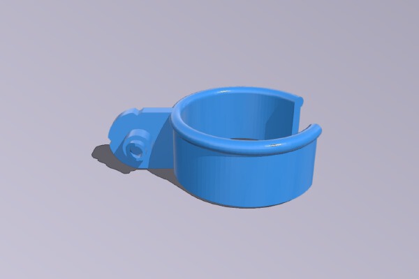 Microphone Holder for Carnaval Singing Machine Karaoke Machine SDL9030DB | 3d print model