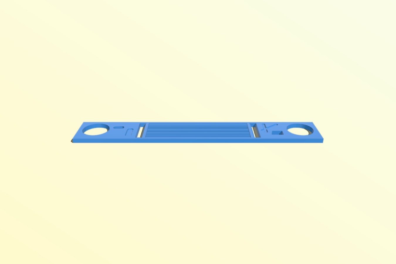 Tamiya Hilux Radiator Support