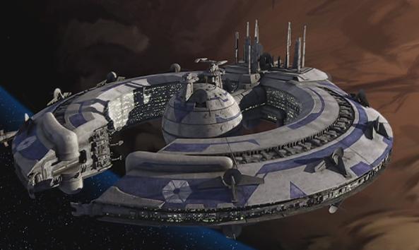 Lucrehulk-class Droid Battleship - 3D Print Kit | 3d print model