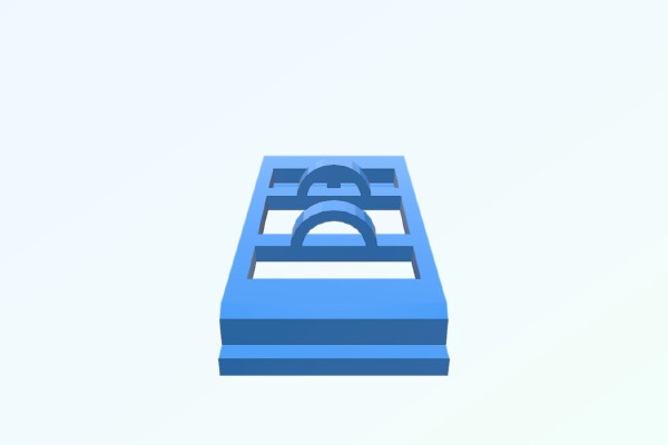 Dji mini 2 undercarriage clip for payload. | 3d print model