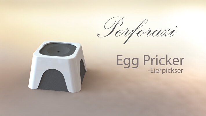 Egg Pricker -  Perforazi | 3d print model