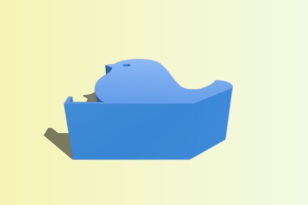 Bird with feet | 3d print model