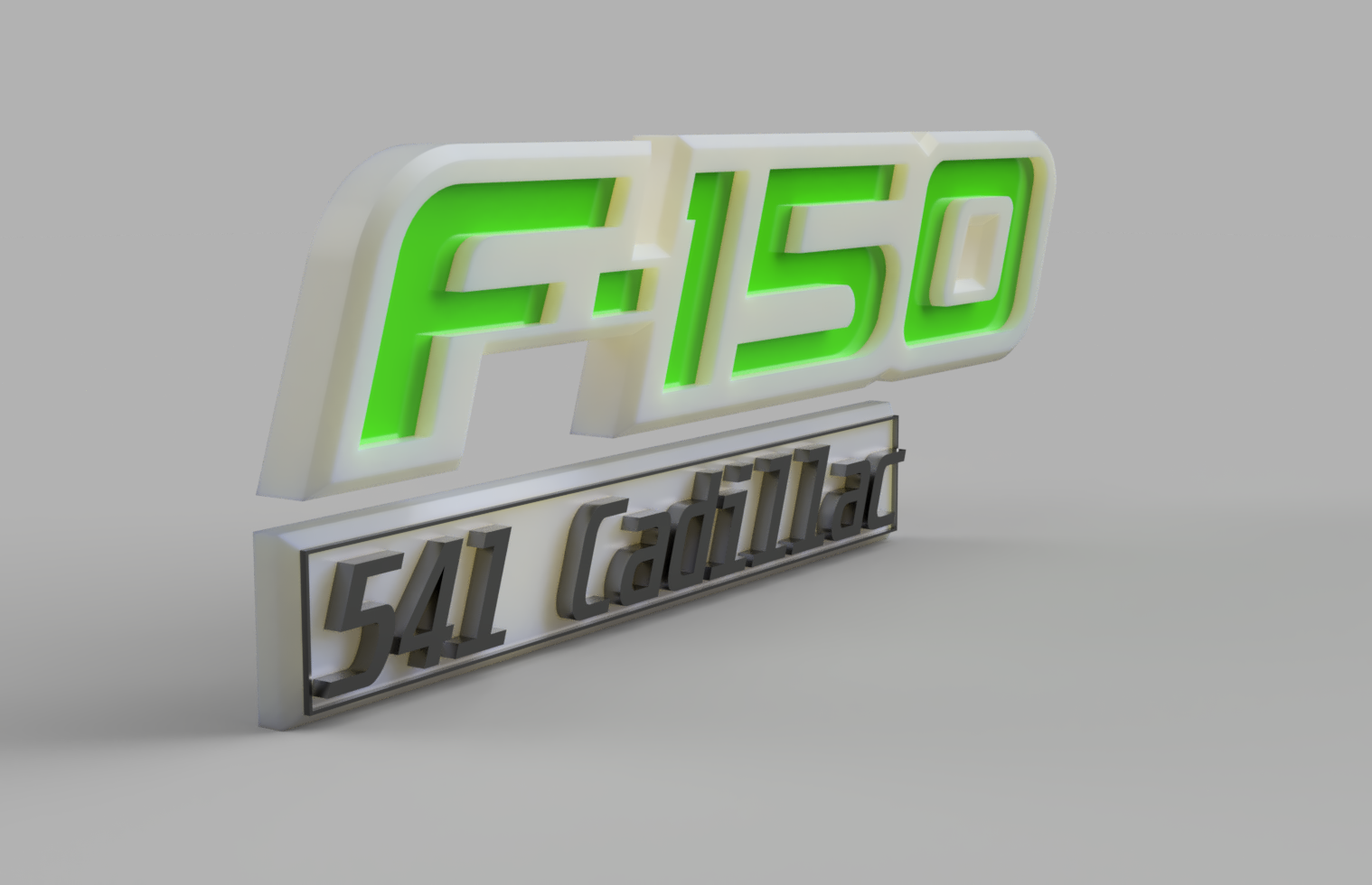 F-150 541 Cadillac Truck Branding