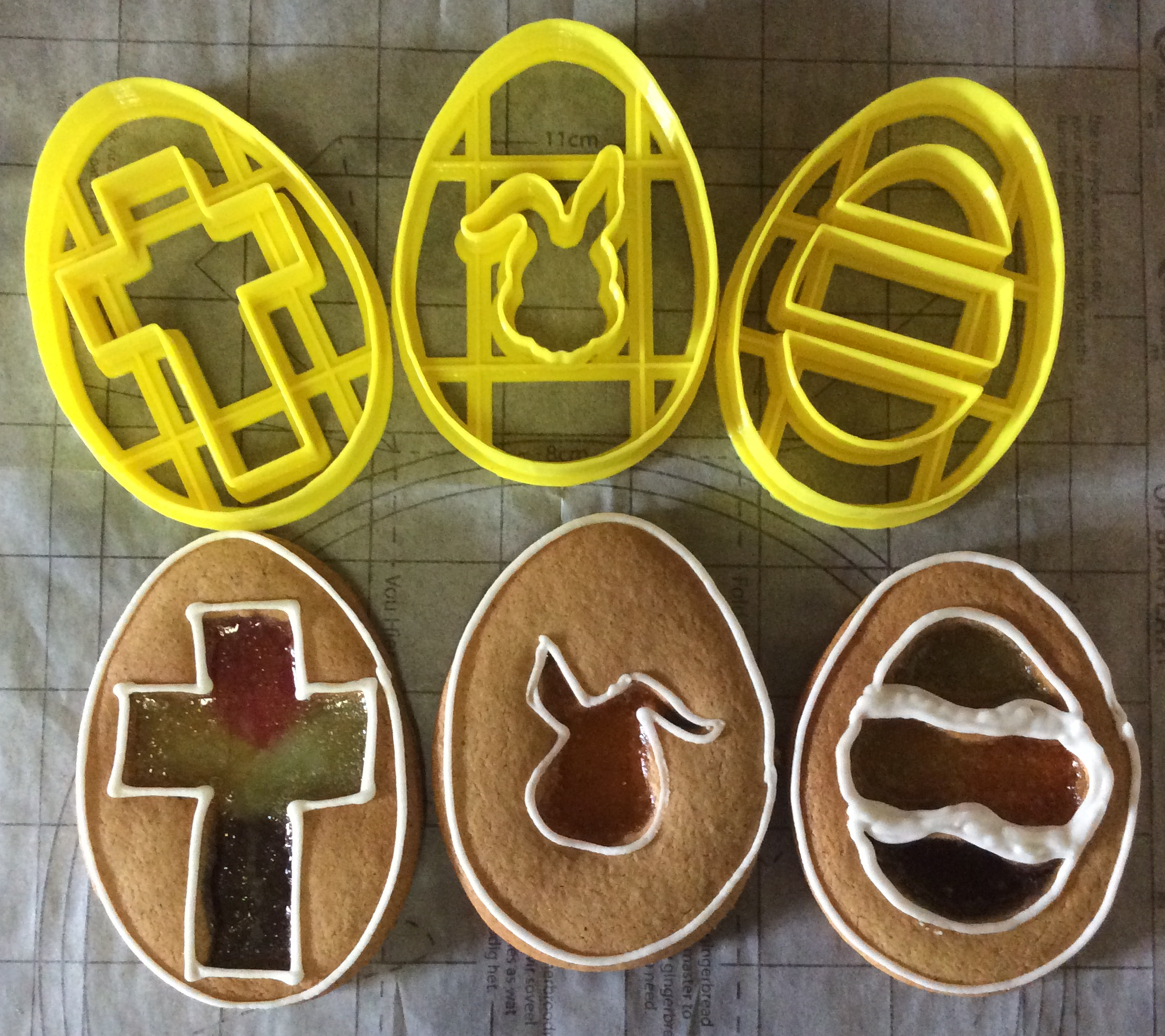 Easter Sparkle Window Cookie Cutters