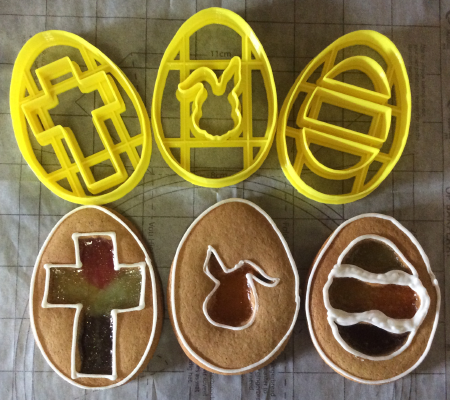 Easter Sparkle Window Cookie Cutters | 3d print model