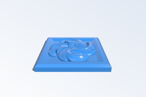 Square pattern design | 3d print model