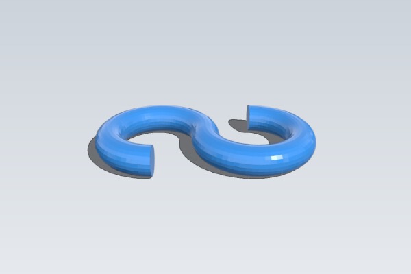 gancho (para el parasol del coche o para barra apropiada) Hook (for car sunshade or for proper bar) | 3d print model