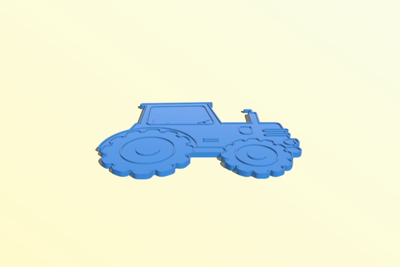 Glow in the dark tractor for boys