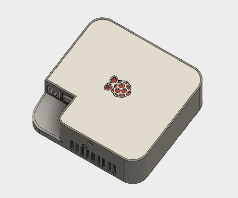 Fusion Vault Pi2/3 NAS and / or Media Center | 3d print model