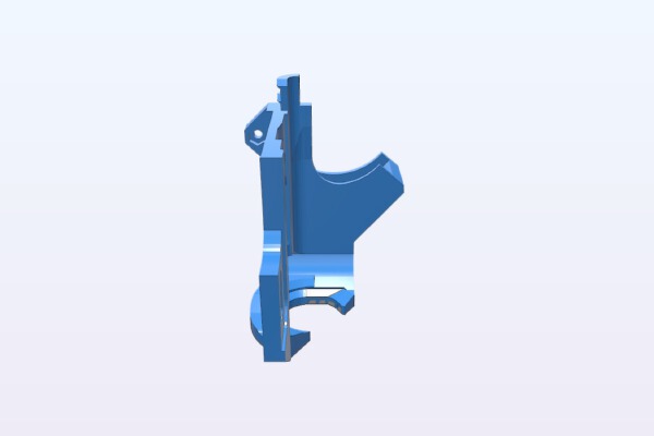 CR10 ender 2-3 5015 blower round cooling mount | 3d print model