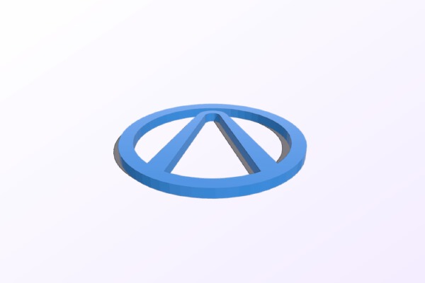 Assortment of Borderlands logos | 3d print model