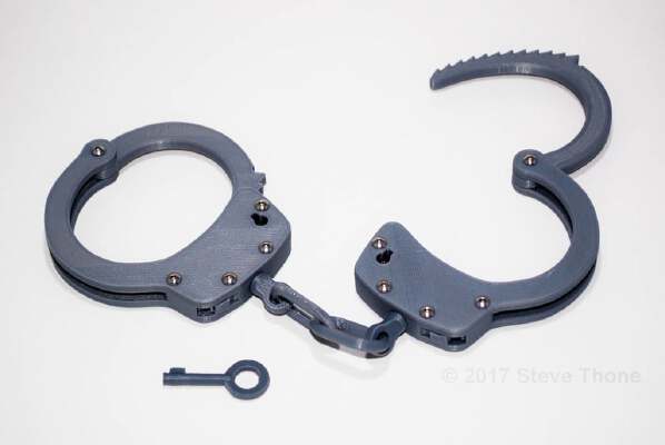 Realistic Handcuffs | 3d print model