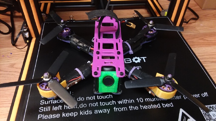 Eachine Wizard 220 top plate | 3d print model
