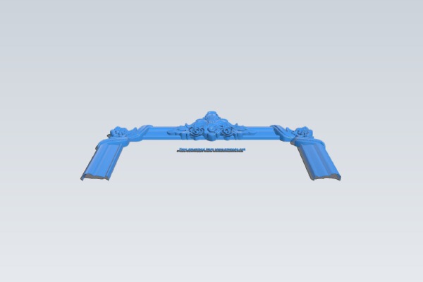 Bed frame pattern | 3d print model