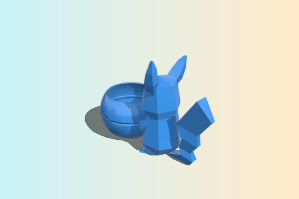 Pikachu Planter | 3d print model
