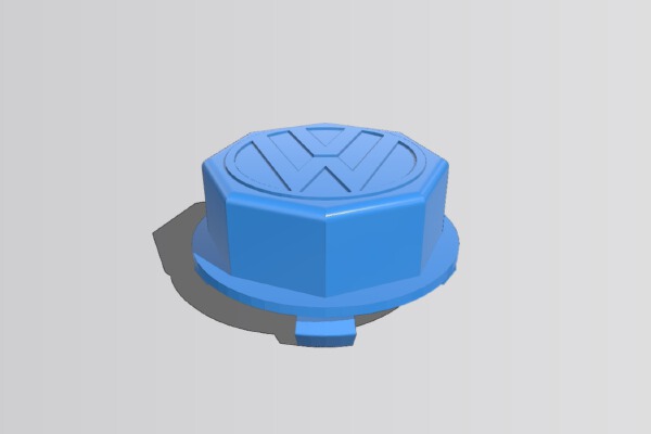 Radkappe für VW Käfer 1303 | 3d print model
