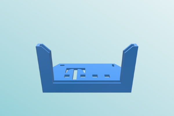 V2 Wandhalterung Speedport Smart 3 oder 4 | 3d print model