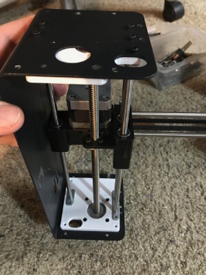 MPSM v1 NEMA 17 Z Bearing Plate and Stabilizers | 3d print model