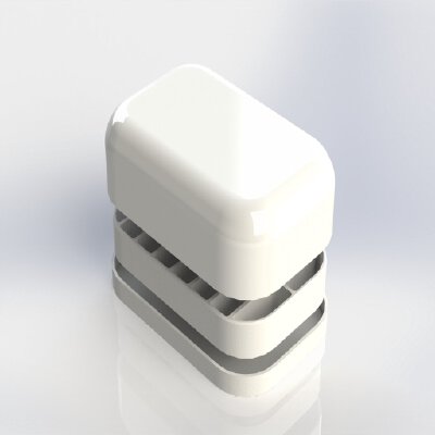 (SD-xxx-1) SOAP CONTAINER (3-PIECE) | 3d print model
