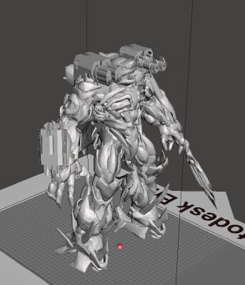Mecha Were-Shark | 3d print model