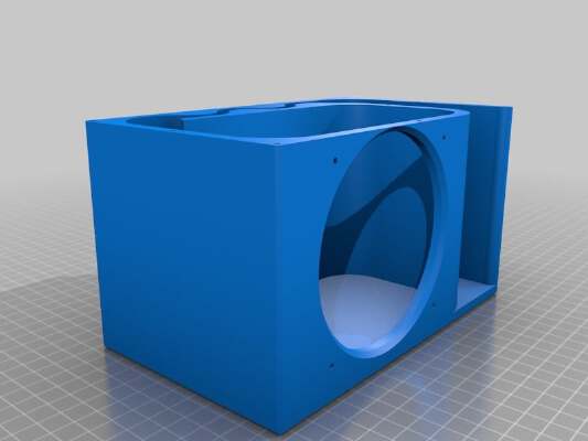 Speaker Box and Lid | 3d print model