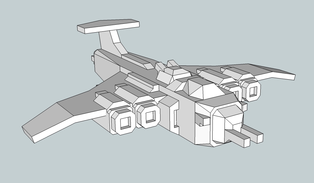 Epic Scale - Humans - Bomber Plane