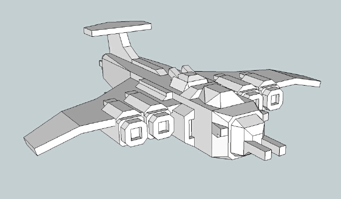 Epic Scale - Humans - Bomber Plane | 3d print model
