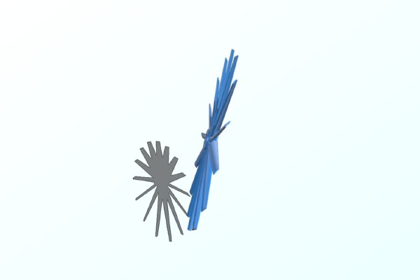 Wind turbine blade | 3d print model