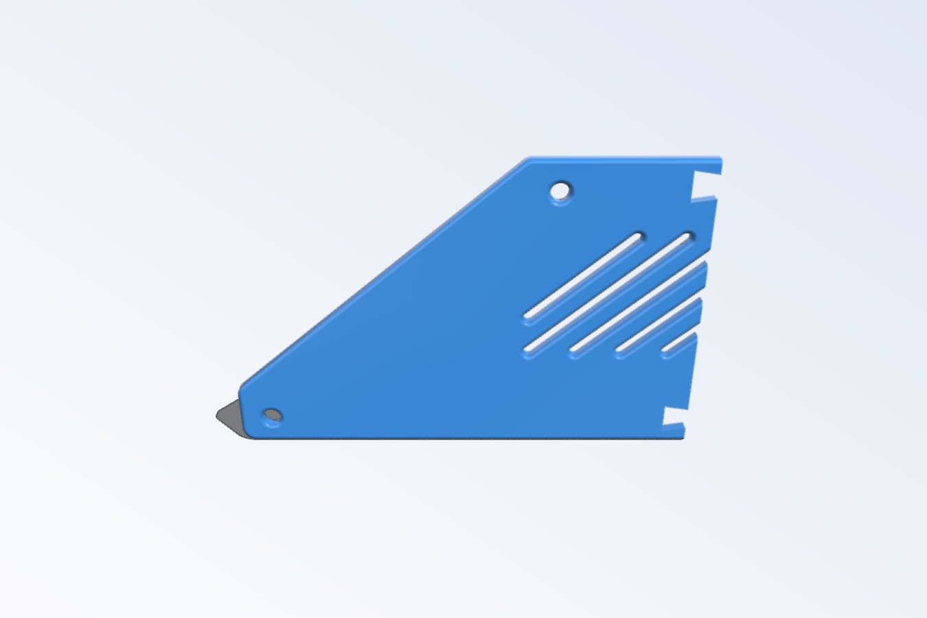 Passive Cooling Panel Split without USB_SD slots