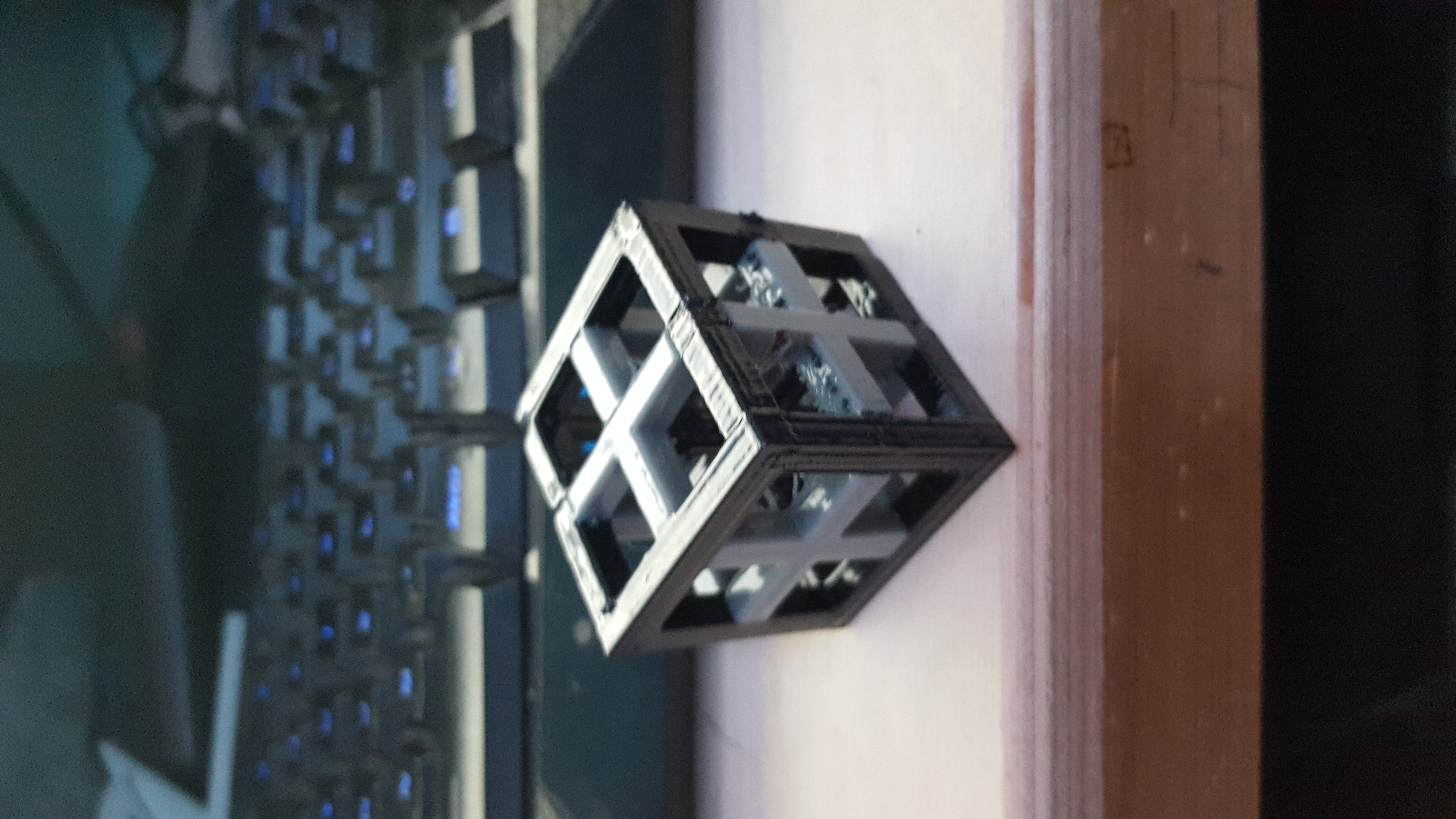 Cube Structure dual colours