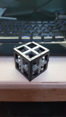 Cube Structure dual colours | 3d print model